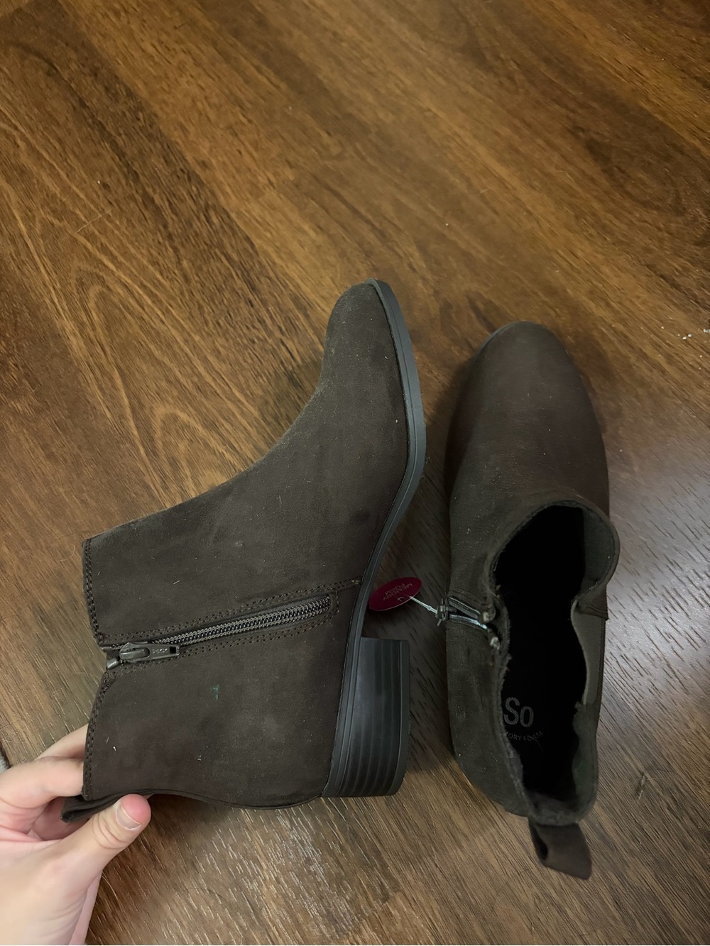 Kohl's Men's Dark Brown Suede Chukka Boots